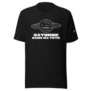 T-shirt - Saturne Dans Ma Tête - Sitraka Mamy Tantely